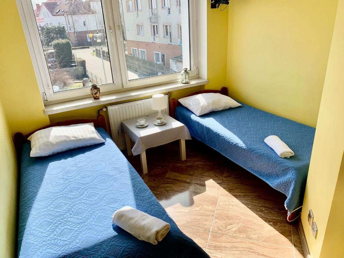 Willa Morski Kwiat Mielno  Exteriör bild